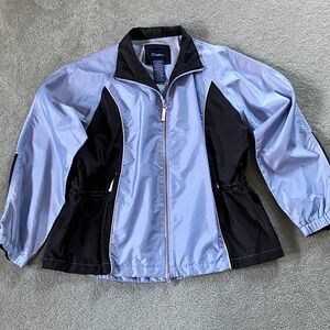 Catalina Women's Light Blue and Black Utility Jacket